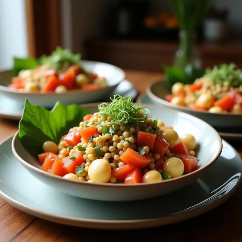 Poke Bowl de Remolacha y Edamame: Receta Hawaiana Vegana y Alta en Hierro