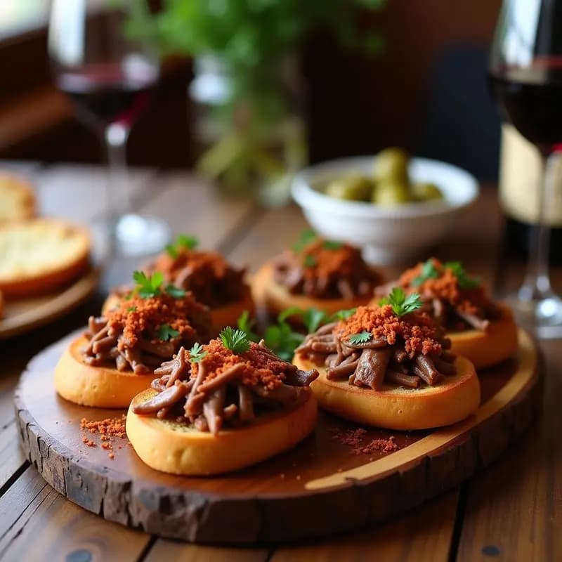 Pringá de Cordero: Relleno Tradicional para Bocadillos o Montaditos Andaluces