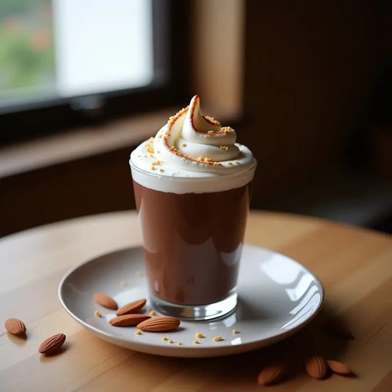 Pudín de Chía con Cacao y Merengue de Aquafaba: Postre Vegano Sin Horno y Alto en Proteína