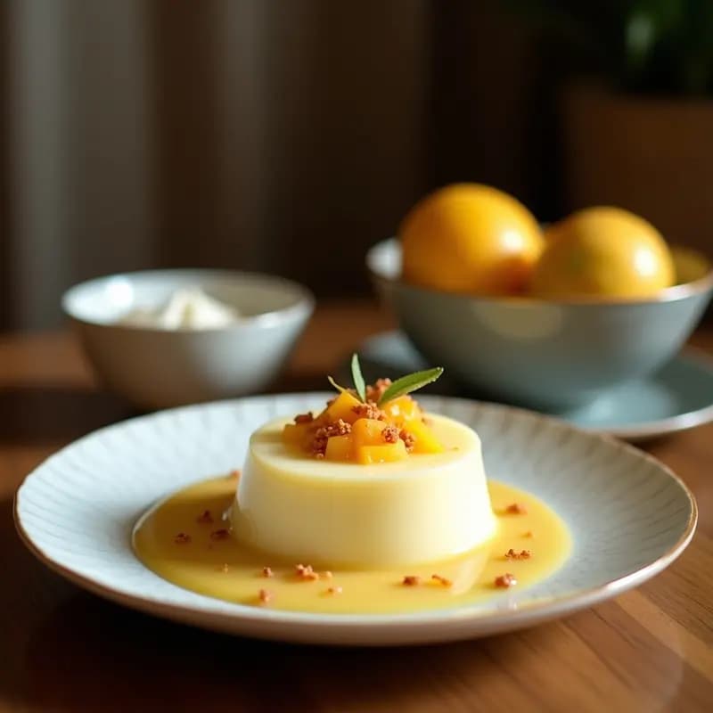 Pudín de Chía con Cocos y Mango: Desayuno Colombiano Sin Lácteos y Keto