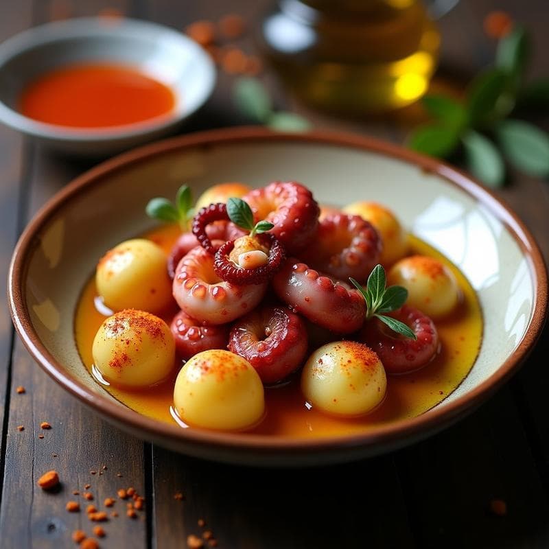 Pulpo a la Gallega con Pimentón de la Vera: Receta en Olla Rápida con Textura Tierna