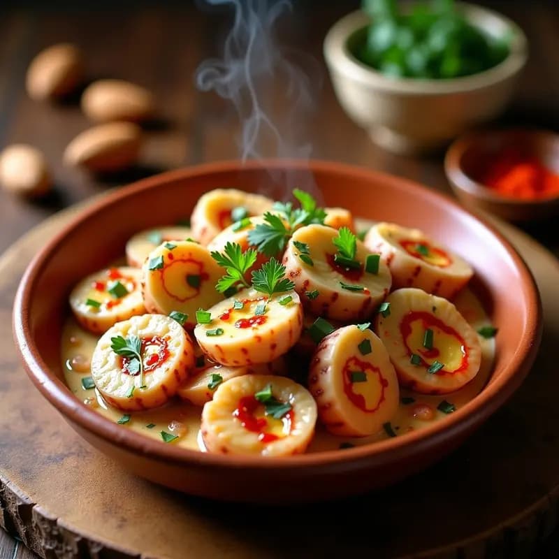 Pulpo al Mojo de Ajoblanco y Pimentón: Receta Canaria Gourmet en Airfryer