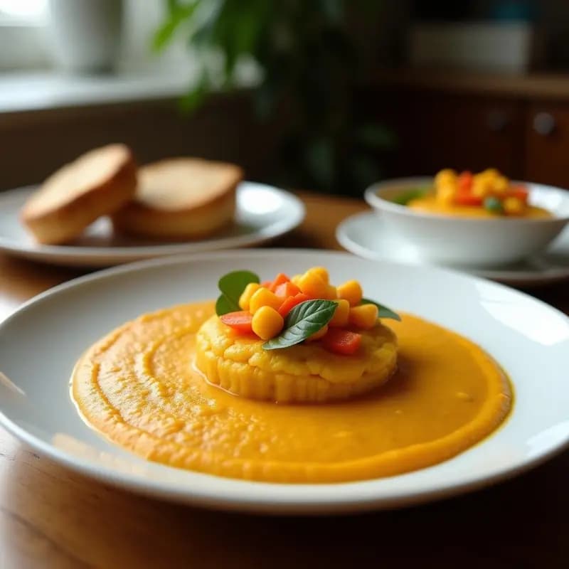 Puré de Boniato y Castañas con Especias de Calabaza: Receta Otoñal en Thermomix