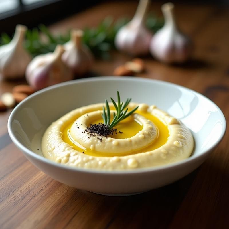 Puré de Coliflor y Ajo Negro: Acompañamiento Español Keto y Sin Lácteos