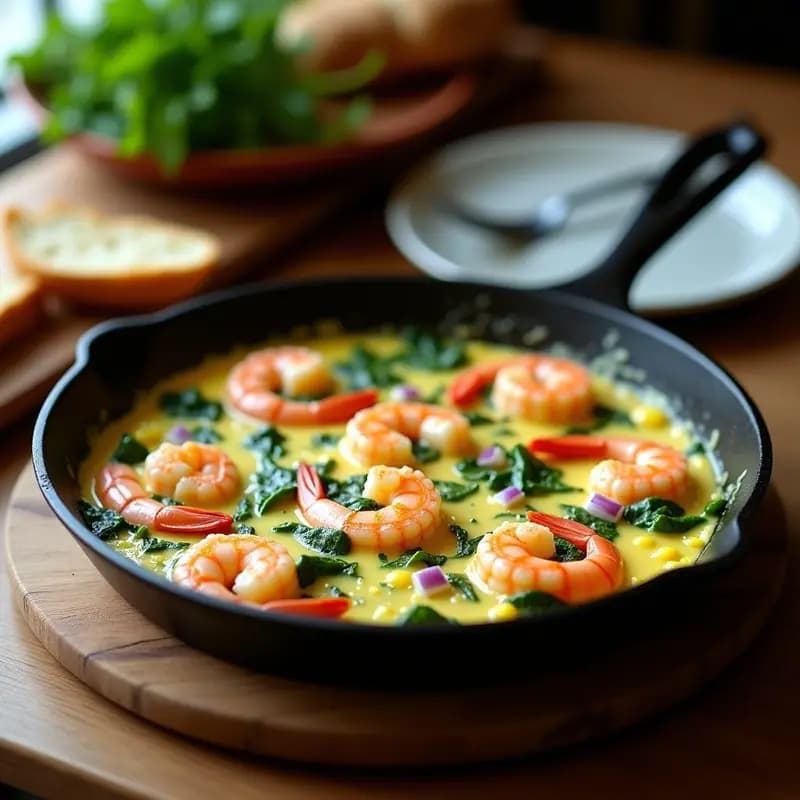 Revuelto de Tagarninas y Gambas: Receta Primaveral de la Vega Sevillana