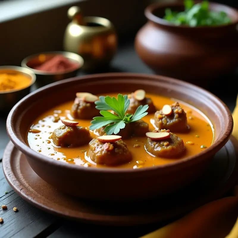 Rogani Josh Cachemirí con Cordero y Cardamomo en Salsa de Yogur: Curry Indio de Olla Lenta
