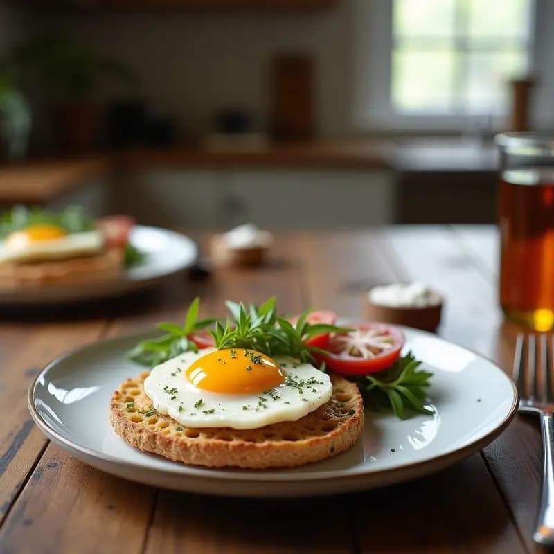 Rögbjod Islandés de Centeno con Paté de Arenque Ahumado: Desayuno Nórdico Rico en Omega-3