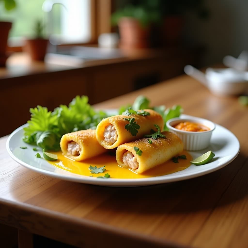 Rollitos de Lechuga Rellenos de Atún, Mango y Aguacate: Receta Keto en 10 Minutos Sin Cocción