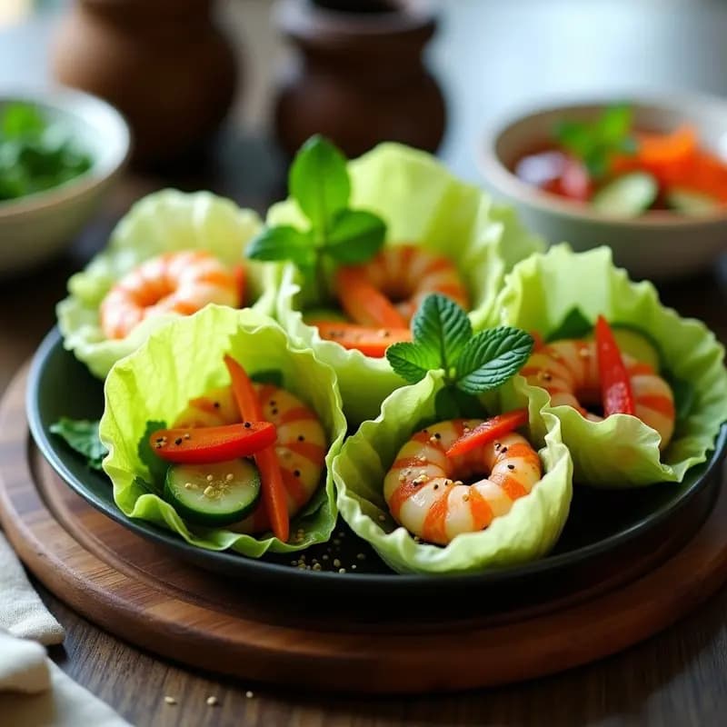 Rollitos de Primavera Vieta con Langostinos: Entrante Crujiente y Sin Fritura
