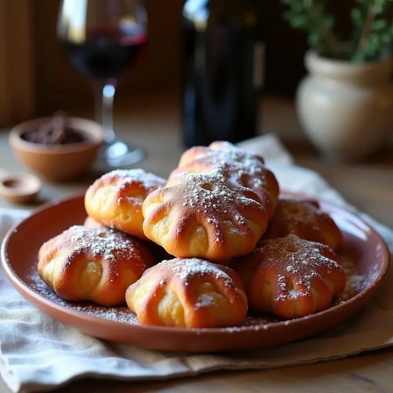 Roscos de Vino Tinto y Anís: Postre Aragones para Días de Fiesta