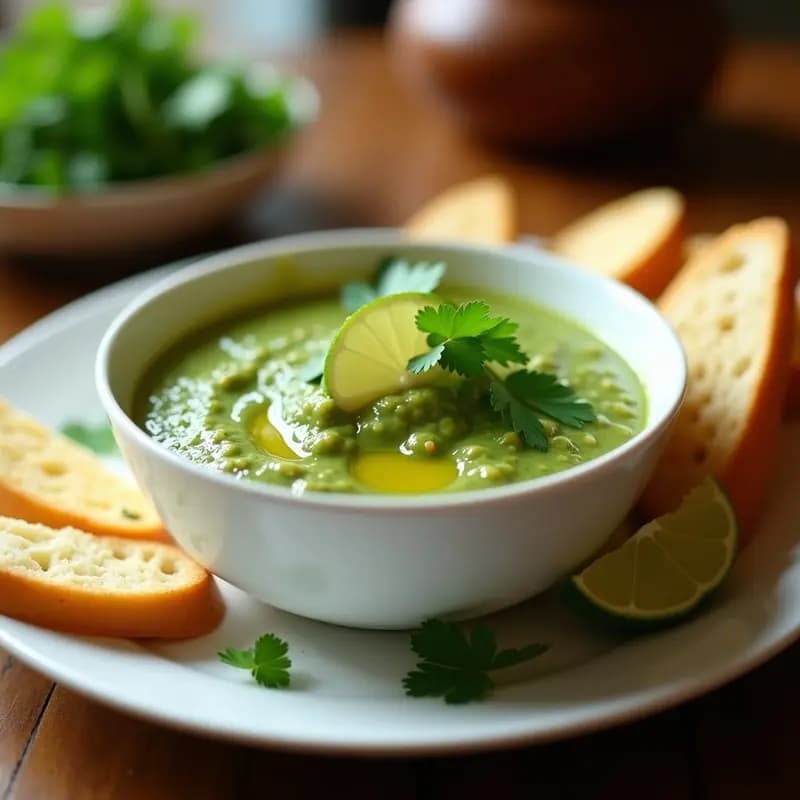 Salsa Verde Peruana con Palillo: Receta Auténtica y Fácil en 10 Minutos