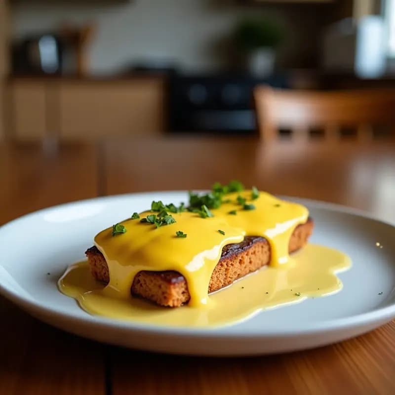 Sándwich de Filete Empanizado con Queso Cheddar y Huevo Frito: Receta para Desayunar como un Rey