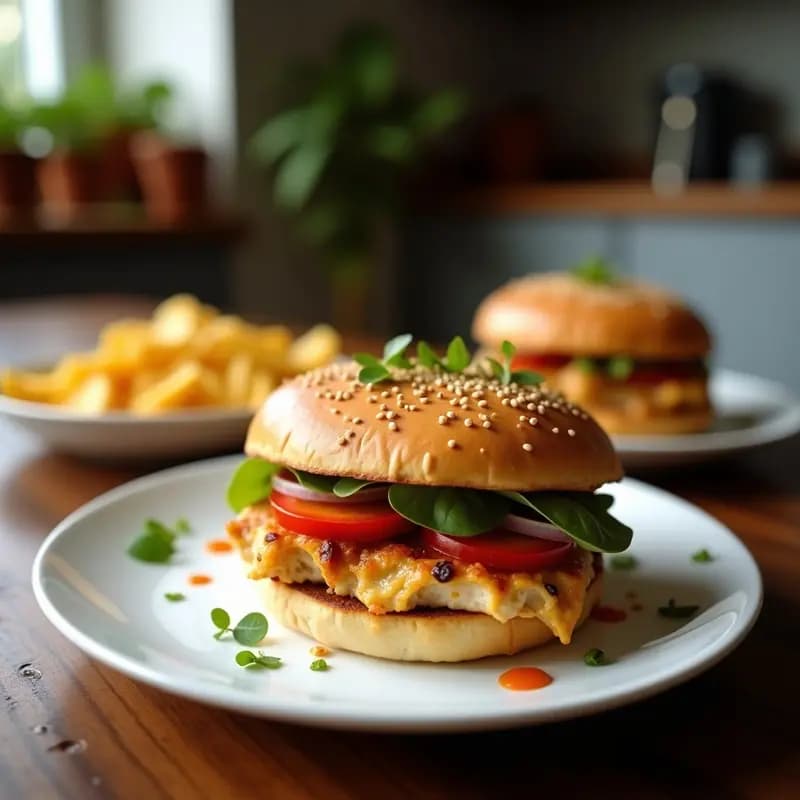 Sándwich de Pollo Frito con Mantequilla de Cacahuete y Mermelada de Fresa: Receta Sorprendente