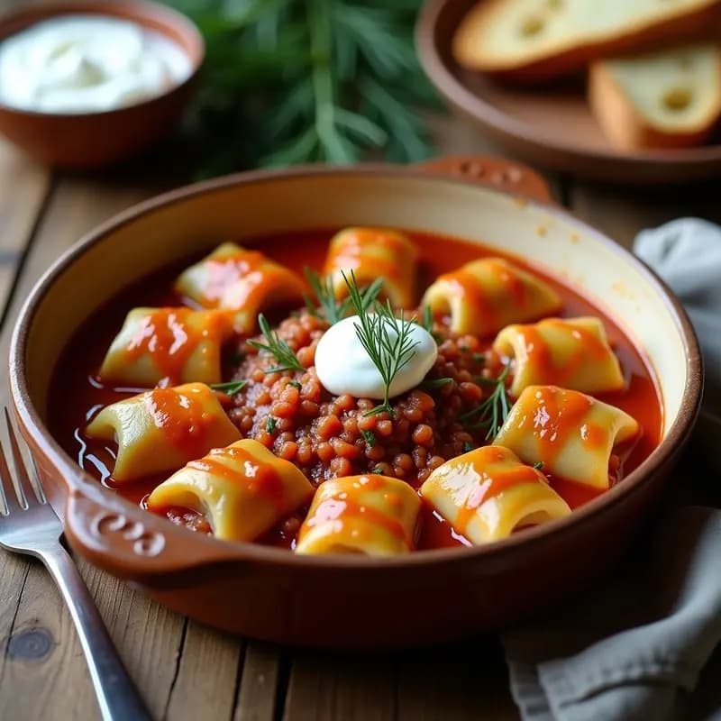 Sarmale Rumanos de Col Fermentada y Cerdo: Rollitos de Invierno Tradicionales