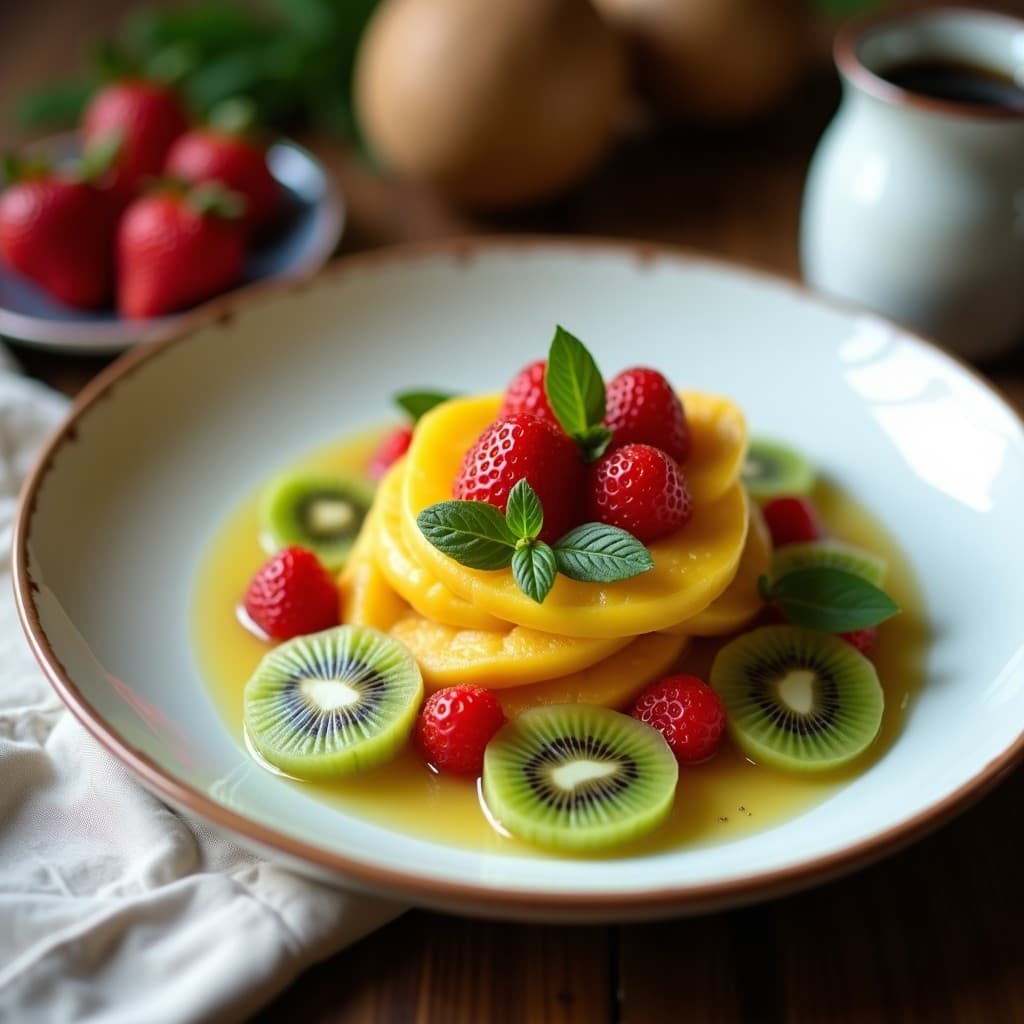 Smoothie Bowl de Mecedonia de Frutas y Semillas de Cáñamo: Desayuno Alto en Omega-3 y Antioxidantes