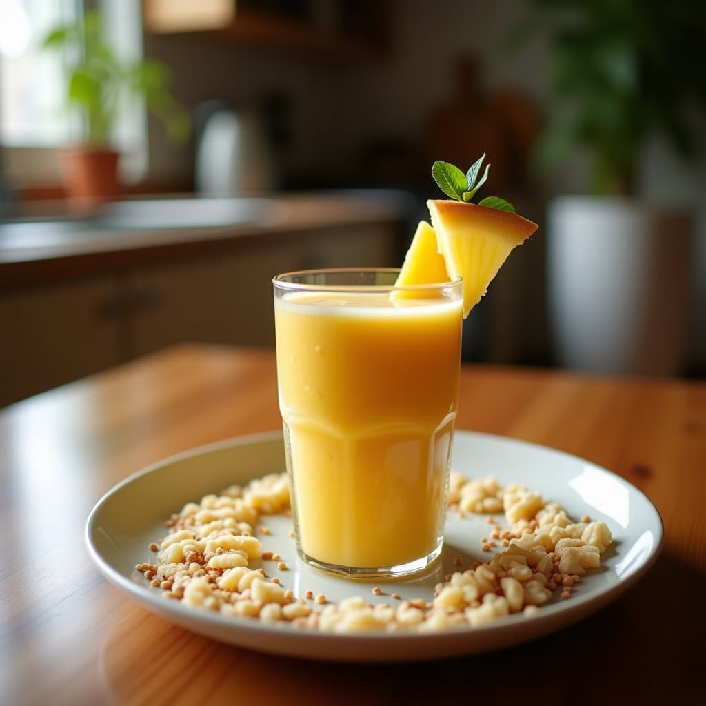 Smoothie de Lúcuma y Semillas de Chía: Bebida Energética Peruana para el Gimnasio