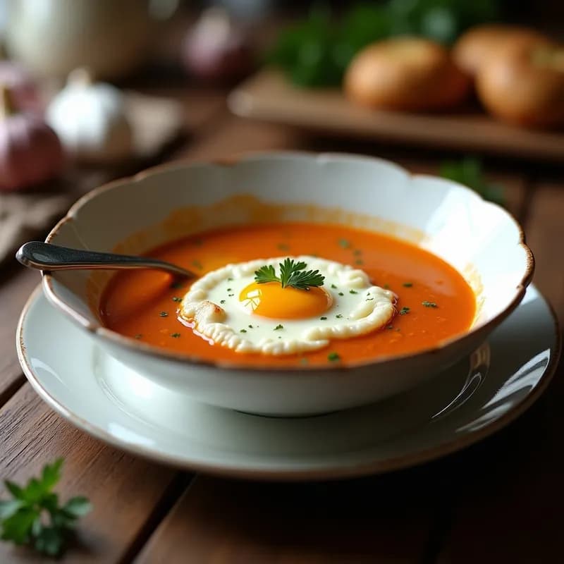 Sopa de Ajo Rojo Sevillano: Receta en Airfryer sin Remover y Ultracremosa