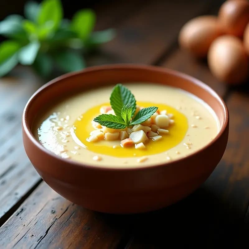 Sopa de Almendras con Pollo: Receta Tradicional de la Mancha Fría y Nutritiva