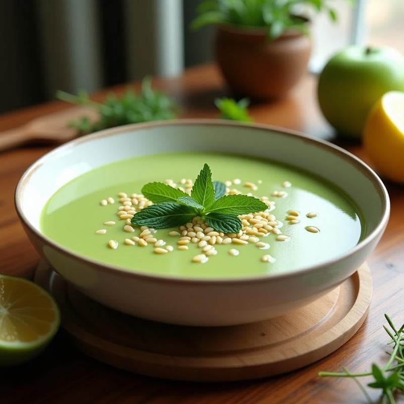Sopa de Hinojo y Manzana Verde: Receta Detox en Olla Express Sin Lactosa