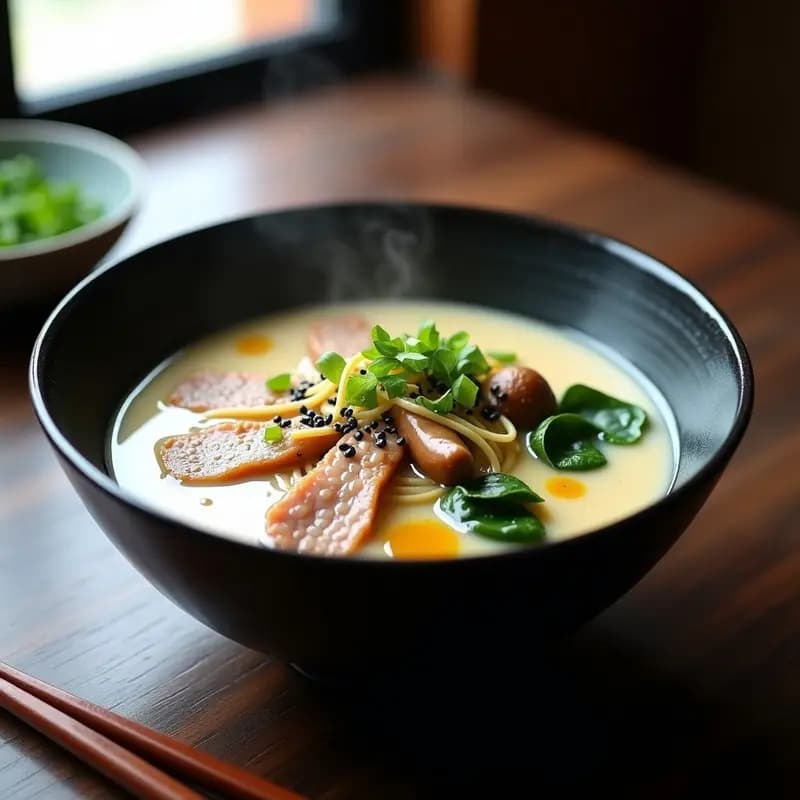 Sopa de Miso con Pasta Integral y Cochinillo: Receta Japonesa Reconfortante en 30 Minutos