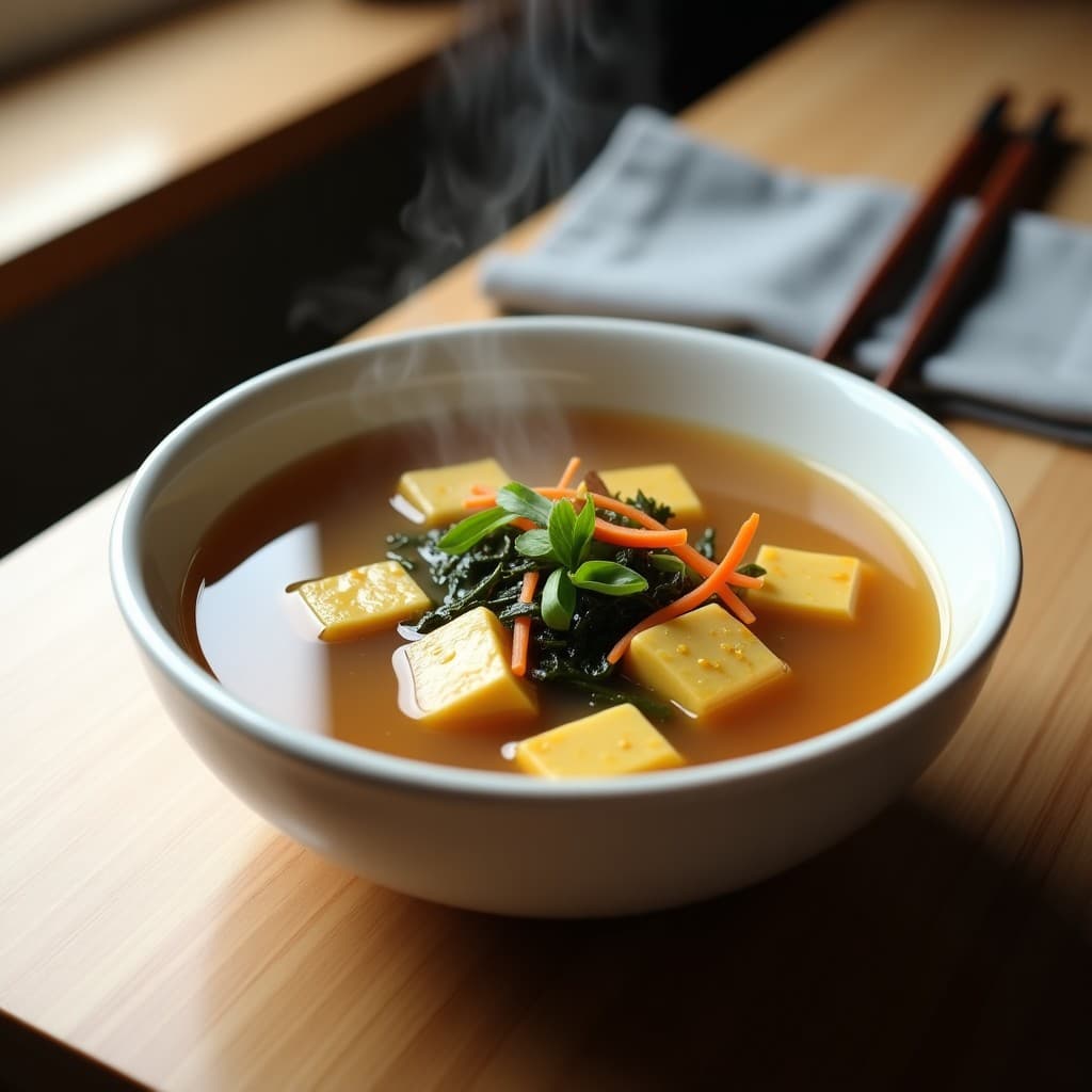 Sopa de Misos con Tofu y Wakame: Receta Japonesa Vegana y Reconfortante en 15 Minutos
