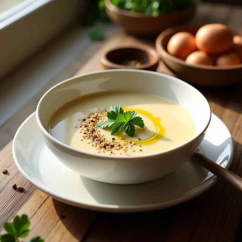 Sopa de Miso con Zaatar y Coliflor: Receta en Thermomix Ultracremosa y Detox