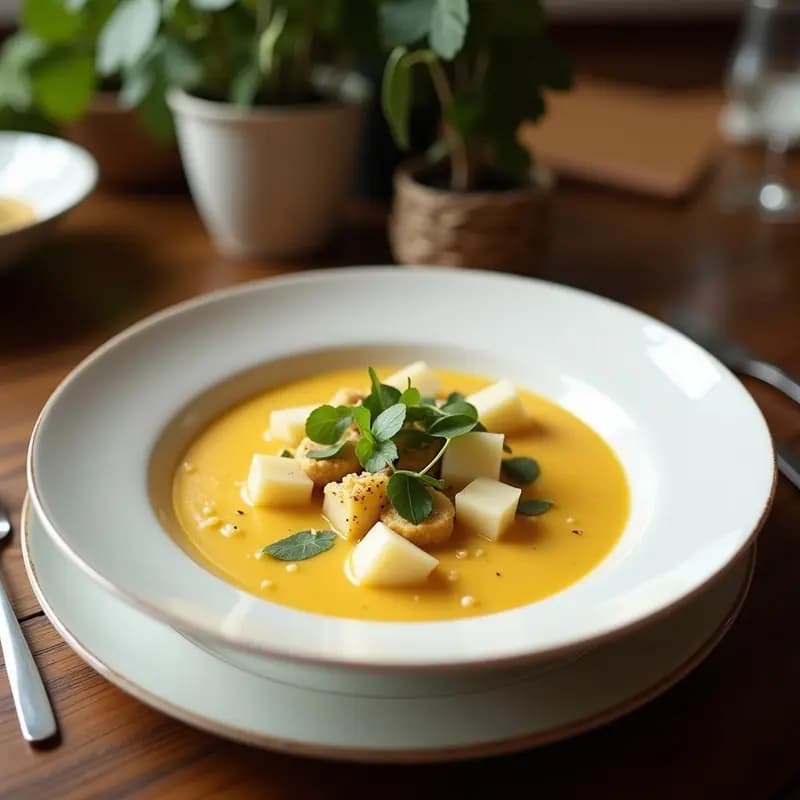 Sopa de Porotos Blancos y Algas Nori: Receta Coreana en Olla Express con Toque Marina