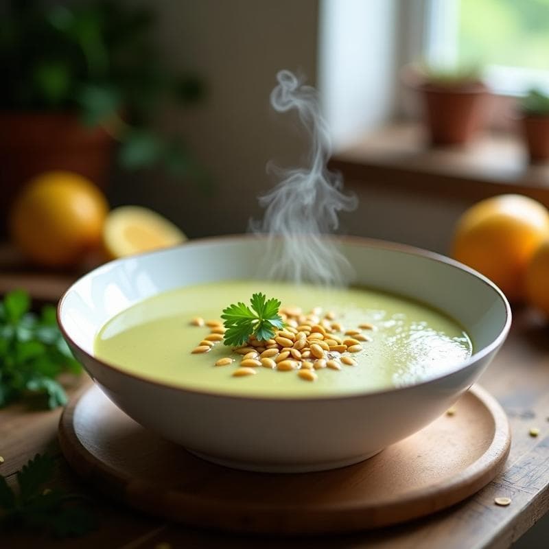 Sopa de Puerro y Manzana con Jengibre: Receta Detox en Thermomix Sin Lácteos