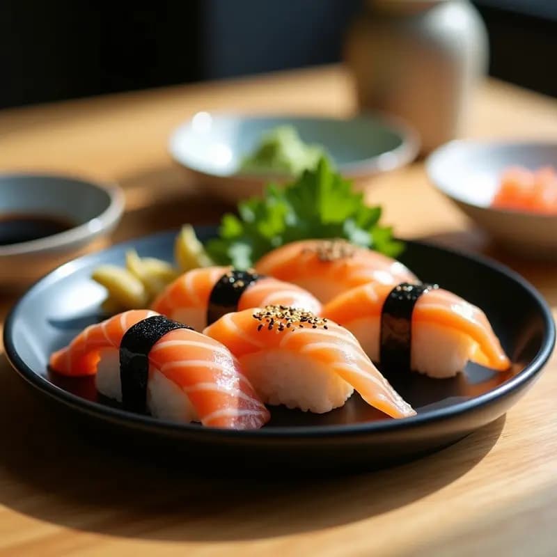 Sushi Nigiri de Salmón y Aguacate: Receta Japonesa en Casa con Trucos de Chef