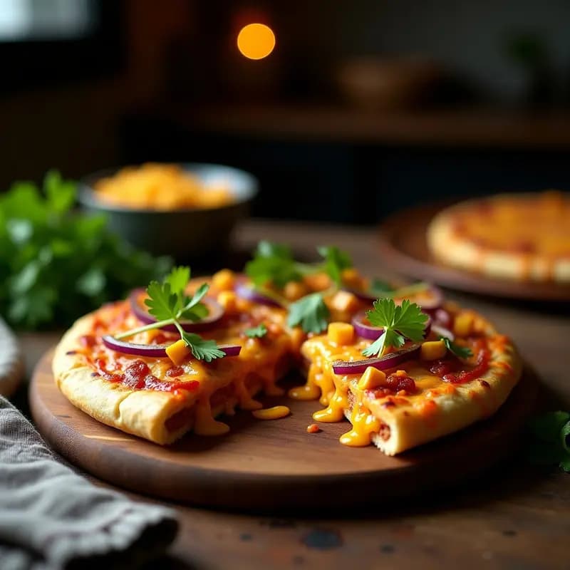 Taco Pizza Crujiente en Airfryer: Receta Viral en 15 Minutos con Queso Fundido y Chorizo