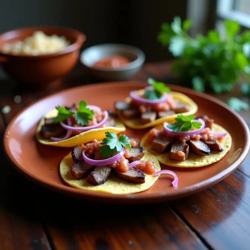 Tacos de Carnes Exóticas con Salsa de Guayaba: Receta Mexicana Gourmet en Airfryer
