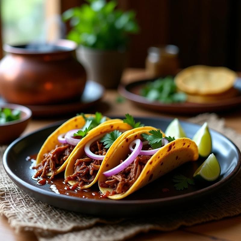 Tacos de Conejo al Romerito: Receta Mexicana Tradicional en 1 Hora