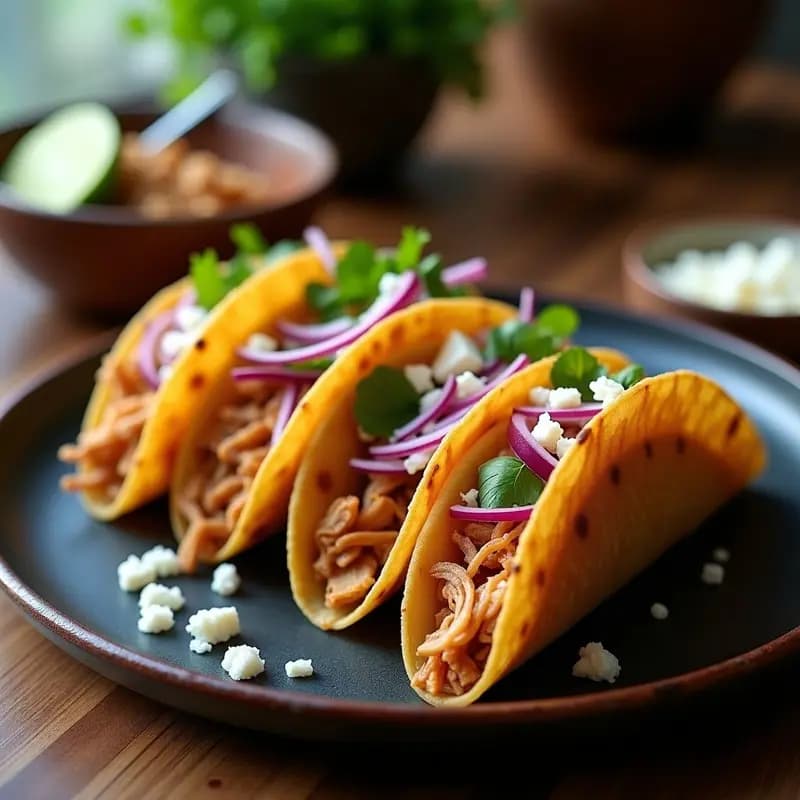 Tacos Dorados de Café Ahumado: Receta en Thermomix para Sorprender en 30 Minutos