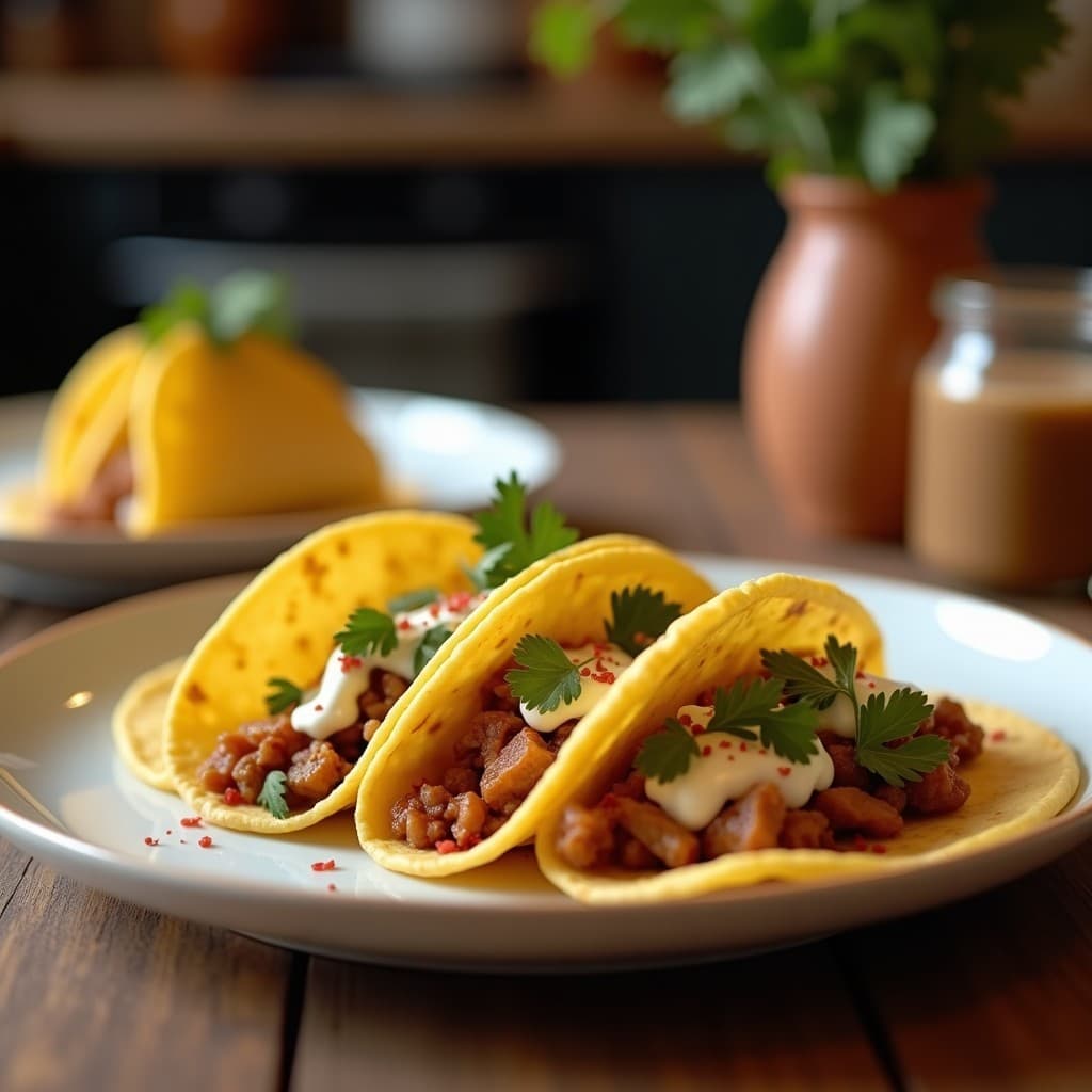 Tacos Dorados de Café con Leche Cremoso: Postre Mexicano Innovador en 15 Minutos