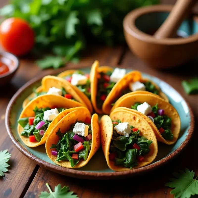 Tacos Dorados de Juiche y Chaya: Receta Yucateca Alta en Hierro y Tradicional