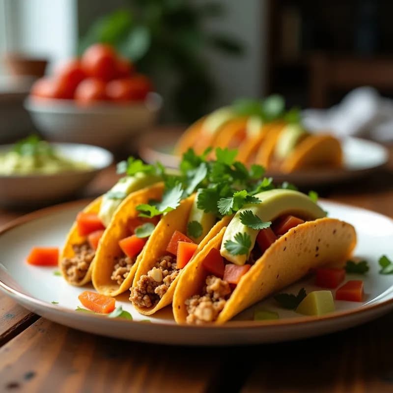 Tacos Dorados de Ongí Veganos: Receta Crujiente en Airfryer con 5 Ingredientes
