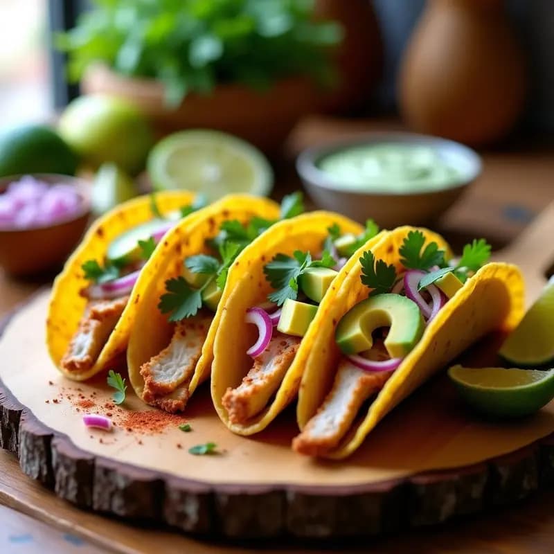Tacos de Pechuga de Pavo y Aguacate: Receta en Airfryer Sin Aceite y Alta en Proteínas