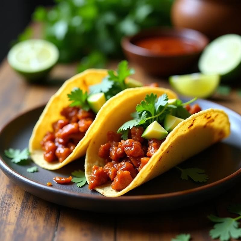 Tacos Veganos de Jackfruit al Barbecue: Receta Rápida y Sin Gluten con Toque Ahumado