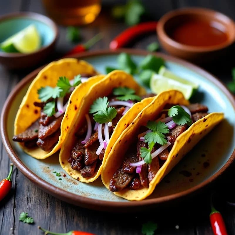 Tacos de Verniza con Piloncillo Glaseado: Receta Tradicional Oaxaqueña en 30 Minutos