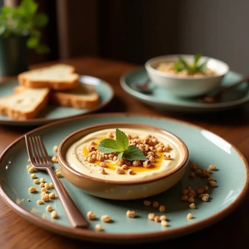 Tahini de Remolacha y Granados: Dip Libanes Sin Lácteos y Rico en Hierro