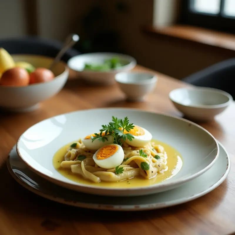 Tamagoyaki Japonés con Dashi y Alcachofas: Desayuno en Rollito Keto y Sin Azúcar