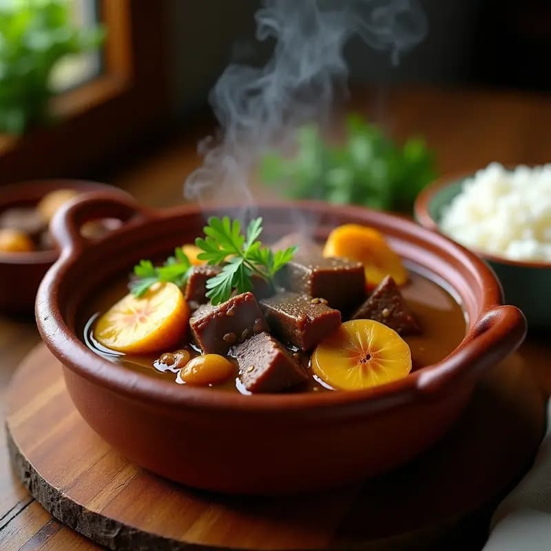 Tapado de Res y Plátano Maduro: Receta Costarricense Reconfortante