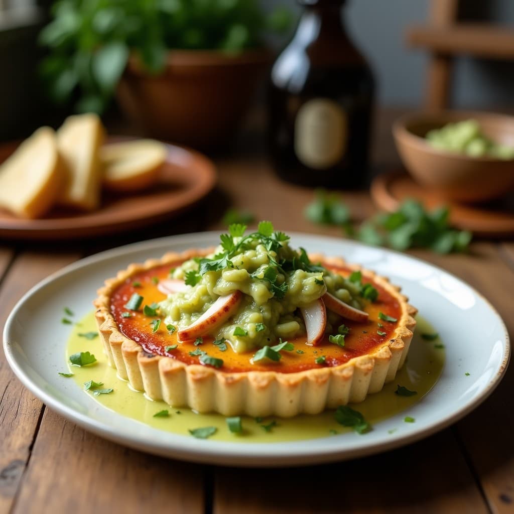 Tarta de Alcachofas y Anchoas en Salsa Verde: Receta Italiana Sin Gluten con Toque Gourmet