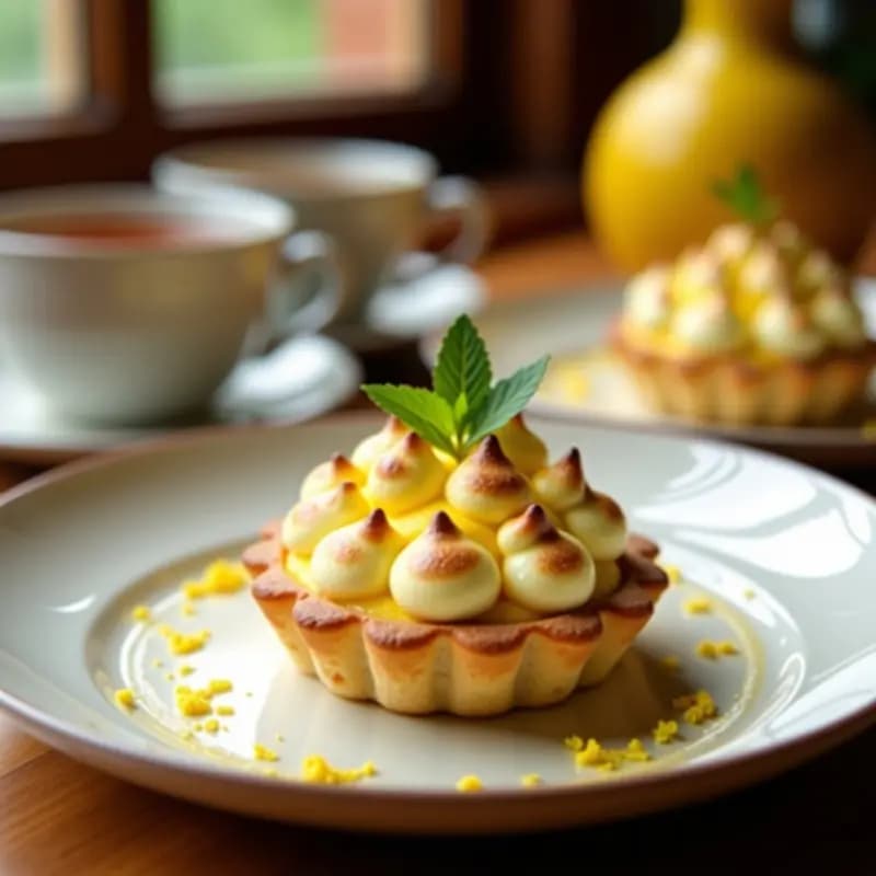 Tartaleta Cítrica de Limón y Merengue: Receta Fácil con Toque Profesional en 30 Minutos