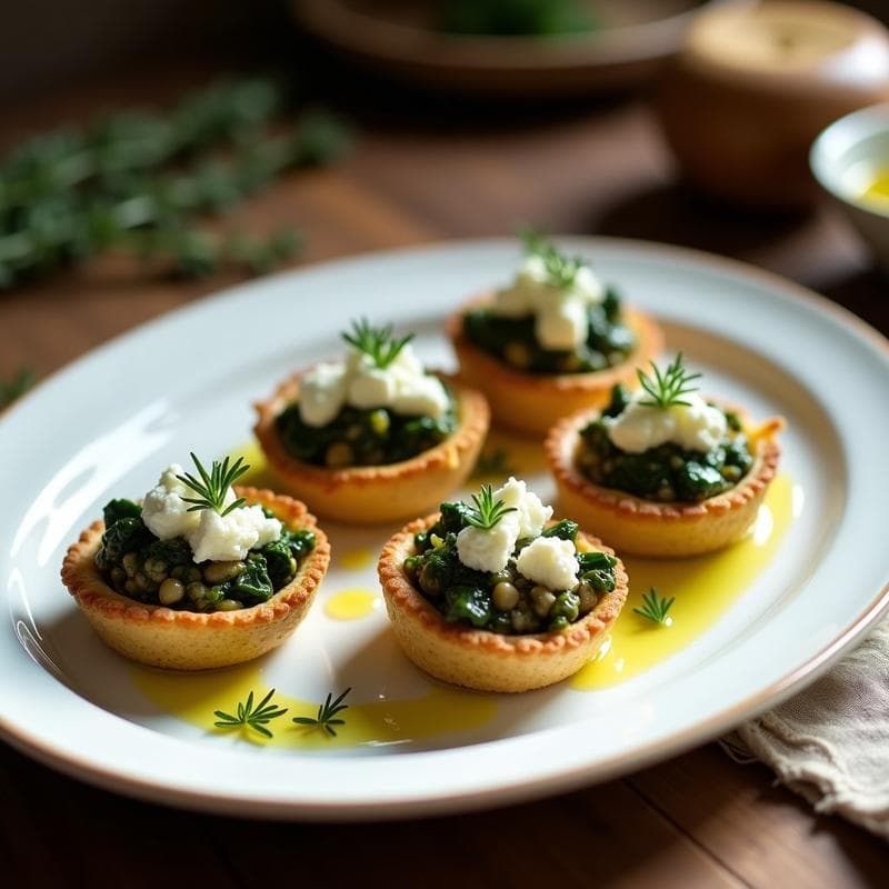 Tartaleta de Quinoa y Espinaca con Hongos Portobello: Receta Sin Gluten y Alta en Proteína
