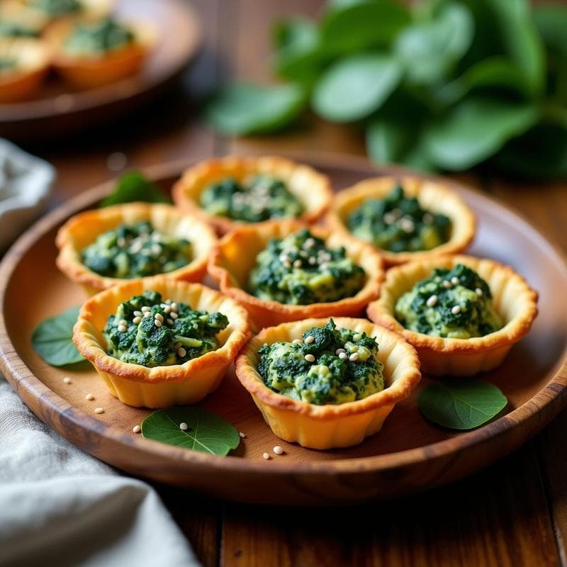Tartaletas de Espinacas y Tofu al Horno: Receta Vegana Rápida y Proteica