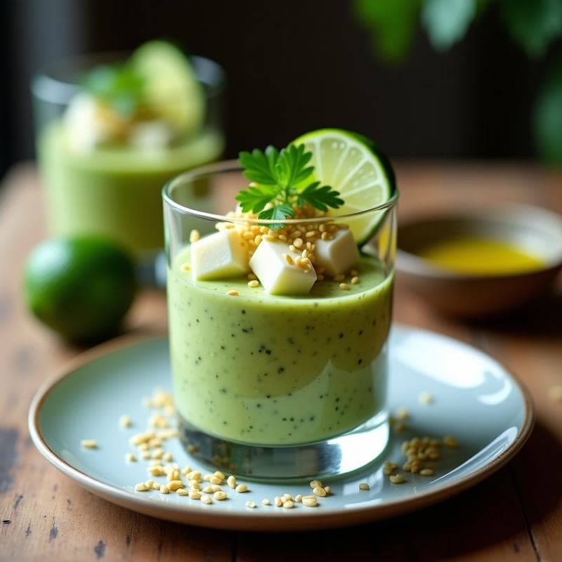 Tartar de Aguacate y Corazón de Palma: Receta Vegana con Vinagreta de Lima en 10 Minutos