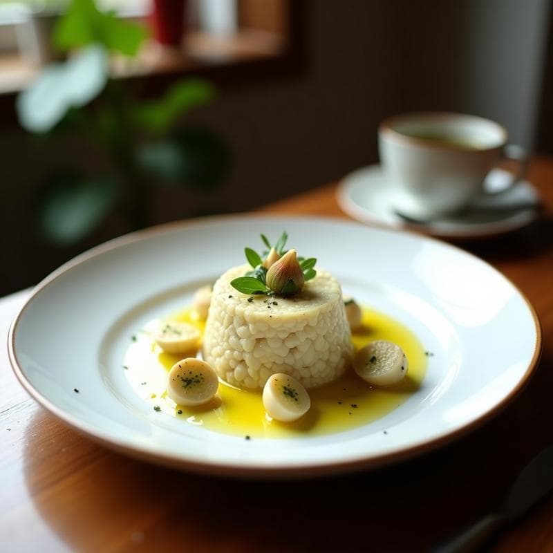 Tartar de Alcachofas y Corazones de Palma con Aceite de Trufa: Receta Vegana y Sin Gluten en 15 Minutos
