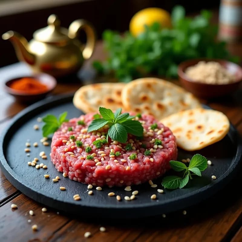 Tartar de Cordero con Especias Marroquíes: Receta Rápida y Alta en Proteína
