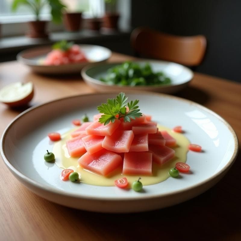 Tartar de Jicama y Pomelo Rosa: Entrante Mexicano Fresco con Toque Picante en 15 Minutos